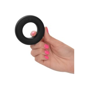 Link Up Optimum Vibrating Cock Ring Set Black BondageBox UK