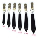Long Nipple Clamps With Weight 50g BondageBox UK