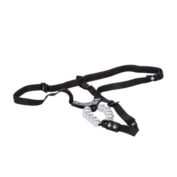 Lovers Thong With Pleasure Pearls BondageBox UK