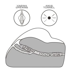 Lovetoy Streetgirls Number 3 Masturbator Flesh Pink BondageBox UK