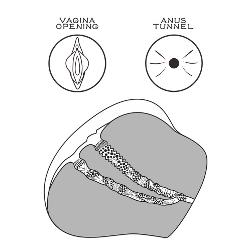 Lovetoy Streetgirls Number 4 Masturbator Flesh Pink BondageBox UK