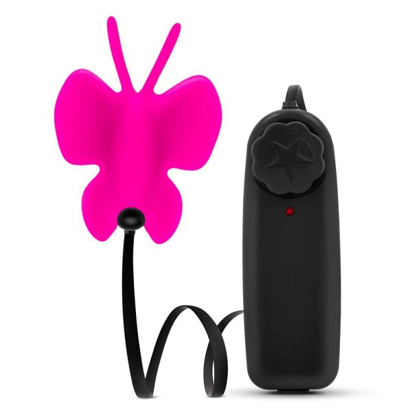 Luxe Butterfly Clitoral Teaser Fuchsia BondageBox UK