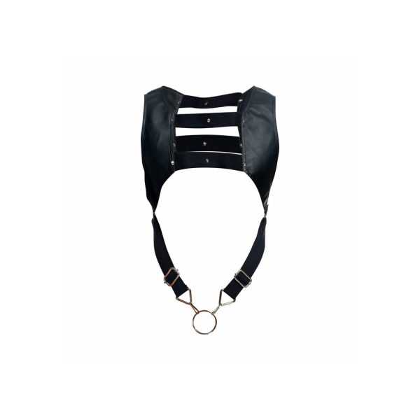 Male Basics Dngeon Crop Top Cock Ring Harness BondageBox UK