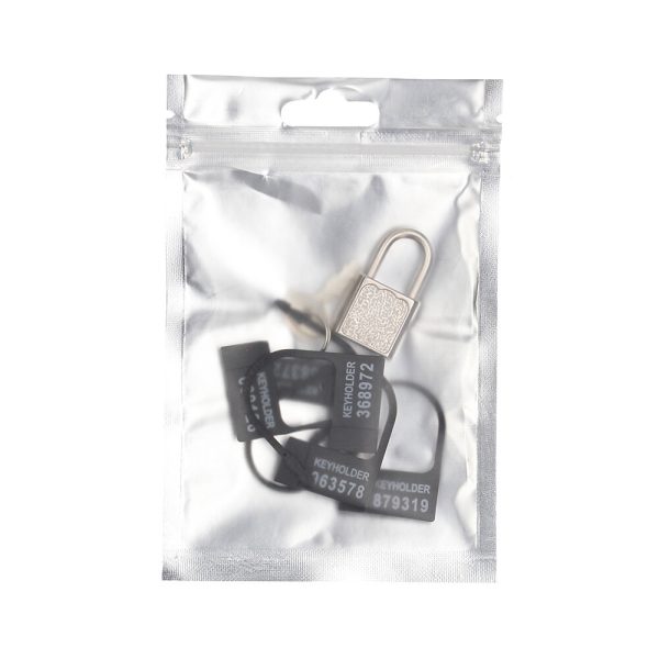 Man Cage Black Spare Locks x5 BondageBox UK