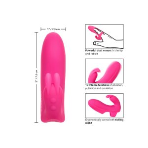 Marvelous Pleaser Rabbit Finger Vibrator BondageBox UK