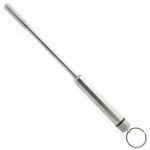 Master Series 7.5 Inch Stainless Steel Vibrating Urethral Sound BondageBox UK