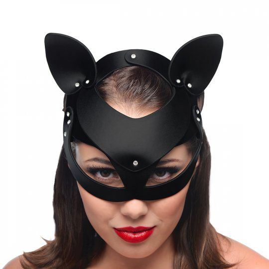 Master_Series_Bad_Kitten_Leather_Cat_Mask_BondageBox_x2 Master Series Bad Kitten Leather Cat Mask BondageBox UK