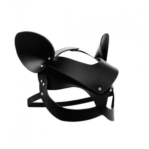 Master Series Bad Kitten Leather Cat Mask BondageBox UK