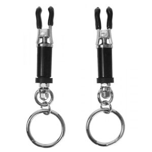 Master Series Bondage Ring Barrel Nipple Clamps BondageBox UK