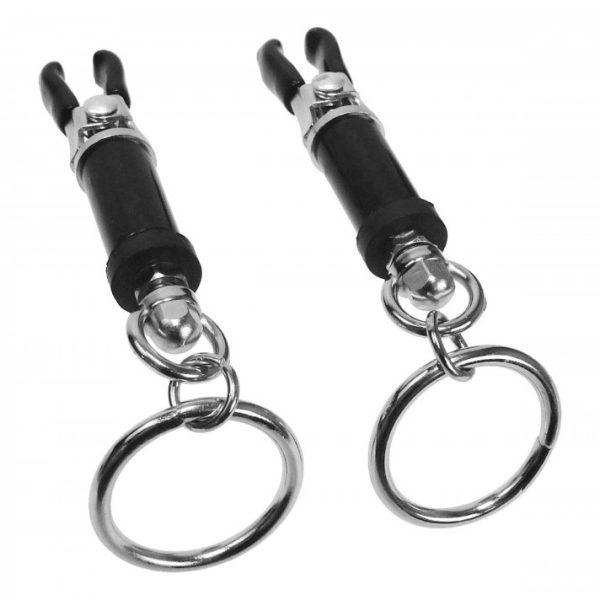Master Series Bondage Ring Barrel Nipple Clamps BondageBox UK