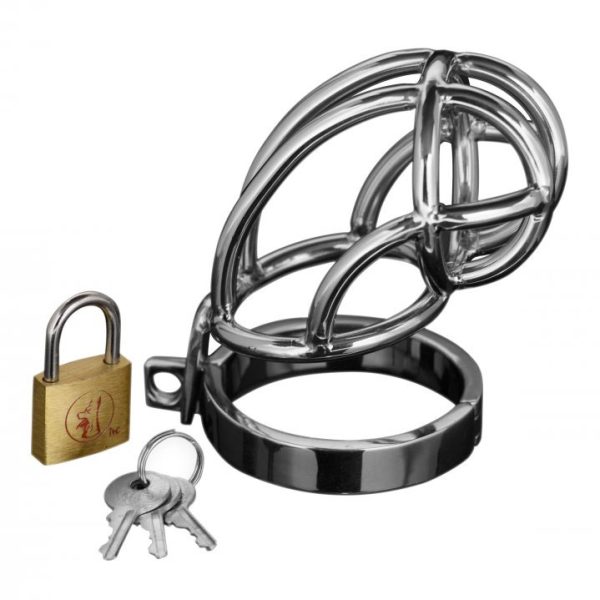Master_Series_Captus_Stainless_Steel_Locking_Chastity_Cage_BondageBox_x2 Master Series Captus Stainless Steel Locking Chastity Cage BondageBox UK