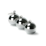 Master Series Chrome Ball Weights 8oz BondageBox UK