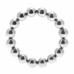 Master Series Meridian Stainless Steel Beaded Cock Ring SM BondageBox UK