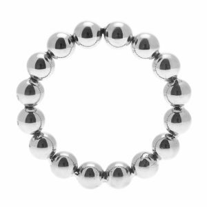 Master Series Meridian Stainless Steel Beaded Cock Ring SM BondageBox UK