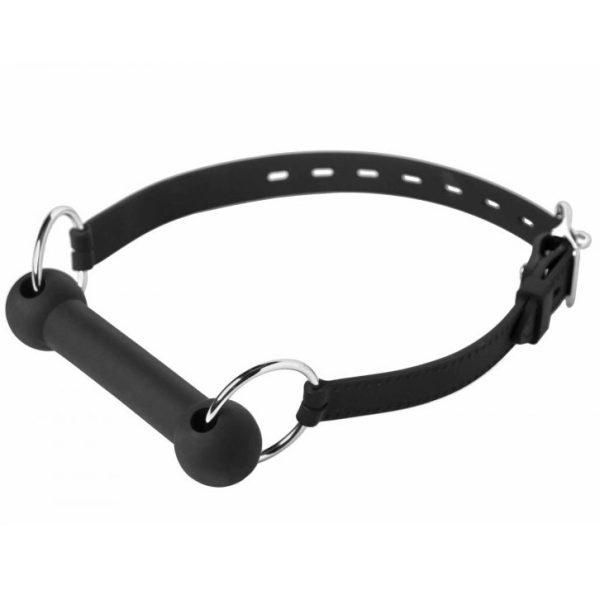 Master Series Mr. Ed Lockable Silicone Horse Bit Gag BondageBox UK
