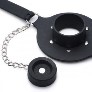 Master Series Pie Hole Silicone Feeding Gag BondageBox UK