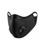 Master Series Quarantined Black Fashion Face Mask BondageBox UK