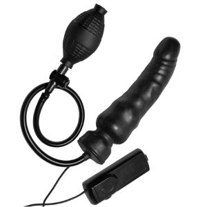 Master Series Ravage Vibrating Inflatable Dildo BondageBox UK
