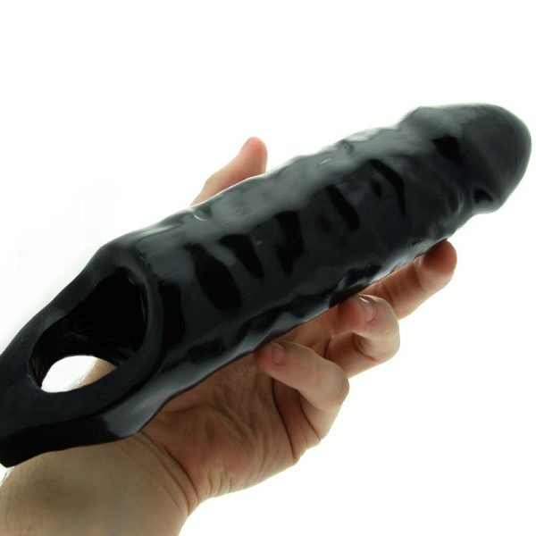 Master Series XL Black Mamba Penis Sleeve BondageBox UK