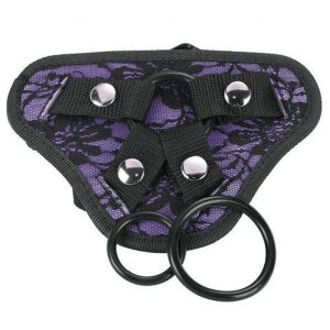Me You Us Lace Harness With Bullet Pocket BondageBox UK