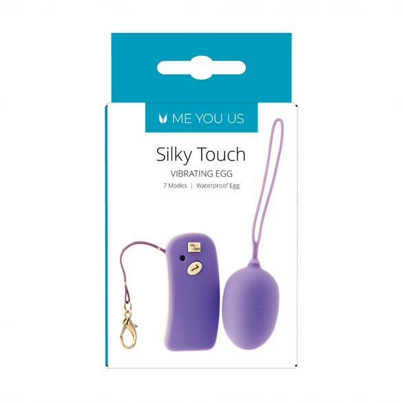 Me You Us Silky Touch Remote Controlled Vibrating Egg BondageBox UK