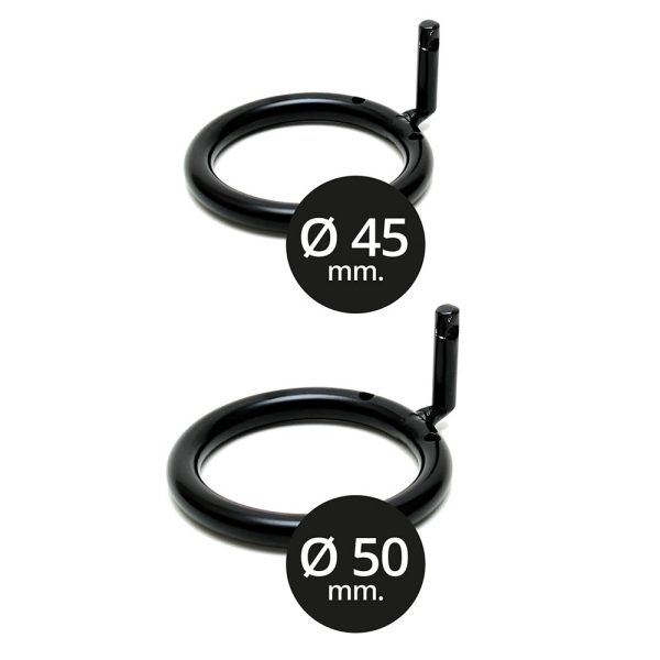 Metal Male Chastity Device With Padlock BondageBox UK