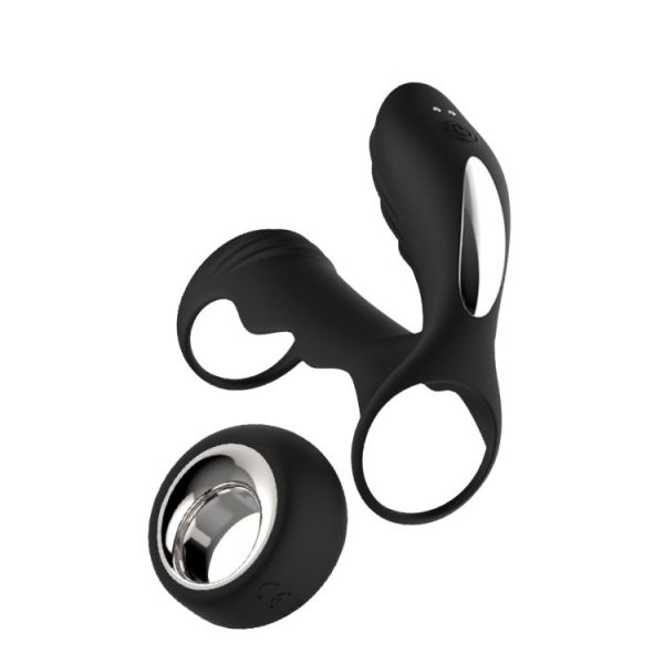 Midnight Magic Hyperion Remote Controlled Couple Vibrator BondageBox UK