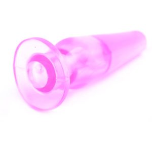 Mini Butt Plug With Finger Hole Pink BondageBox UK