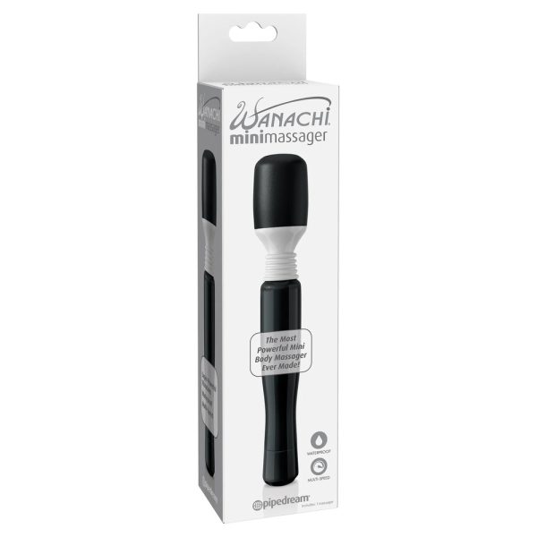 Mini Wanachi Black Massager BondageBox UK