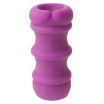 Mood Pleaser Thick Ribs Purple Masturbator BondageBox UK
