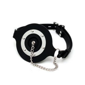 Mouth Gag With Opening And Stopper BondageBox UK