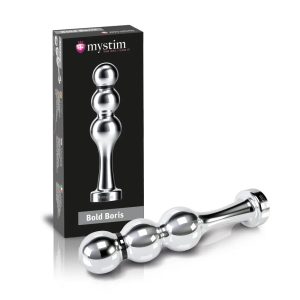 MyStim Bold Boris E Stim Dildo BondageBox UK