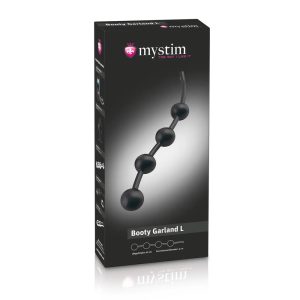 MyStim Booty Garland Large E Stim Anal Beads BondageBox UK