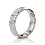 MyStim Duke Stainless Steel Polished Cock Ring BondageBox UK
