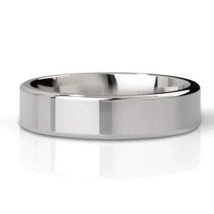 MyStim Duke Stainless Steel Polished Cock Ring BondageBox UK