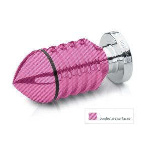 MyStim Hector Helix Large Aluminium Butt Plug BondageBox UK