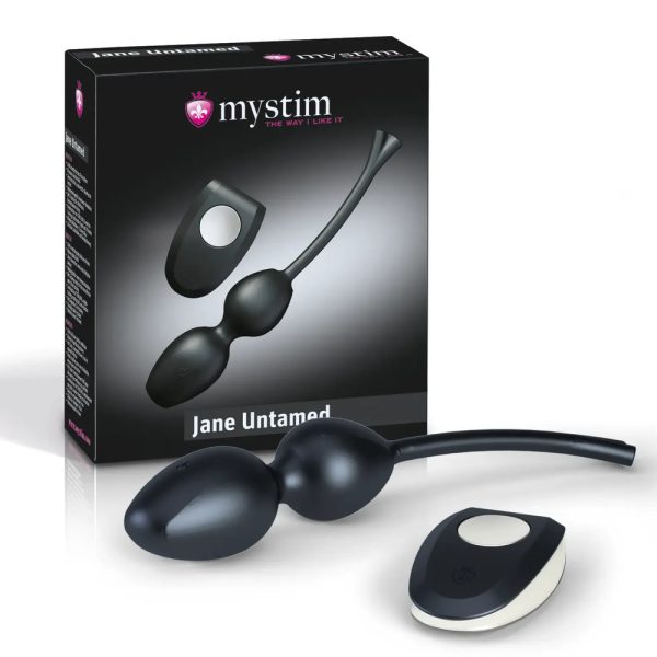 MyStim Jane Untamed E Stim Love Balls With Vibration BondageBox UK