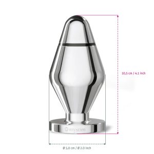 MyStim Large John Metal Butt Plug BondageBox UK