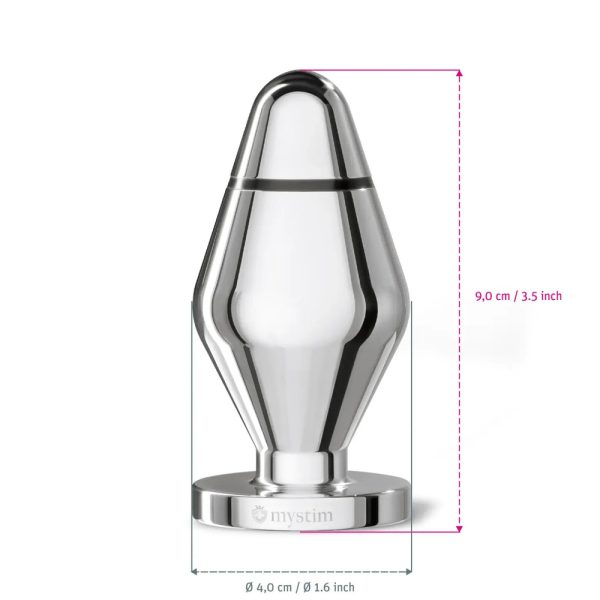 MyStim Little John Small E Stim Butt Plug BondageBox UK