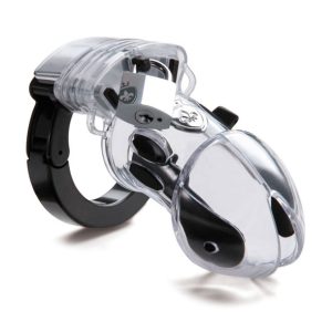 MyStim Pubic Enemy No 1 E Stim Chastity Cock Cage BondageBox UK