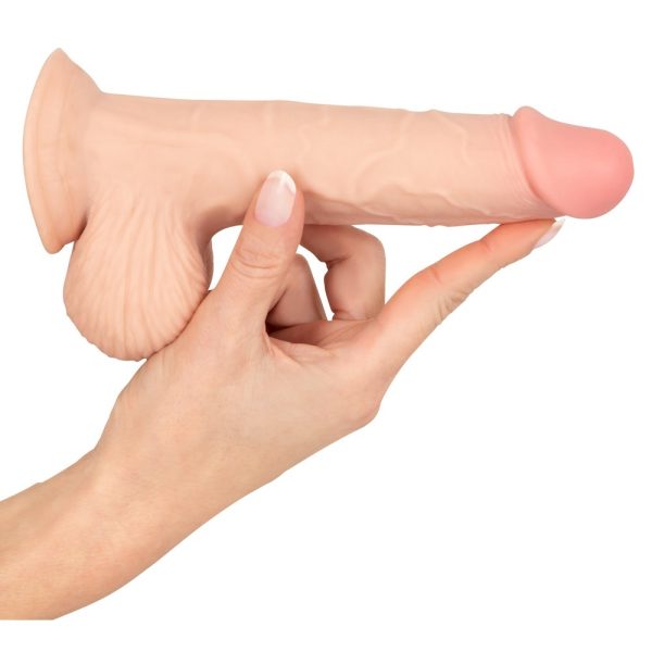 Nature Skin Dildo With Movable Skin 19cm BondageBox UK