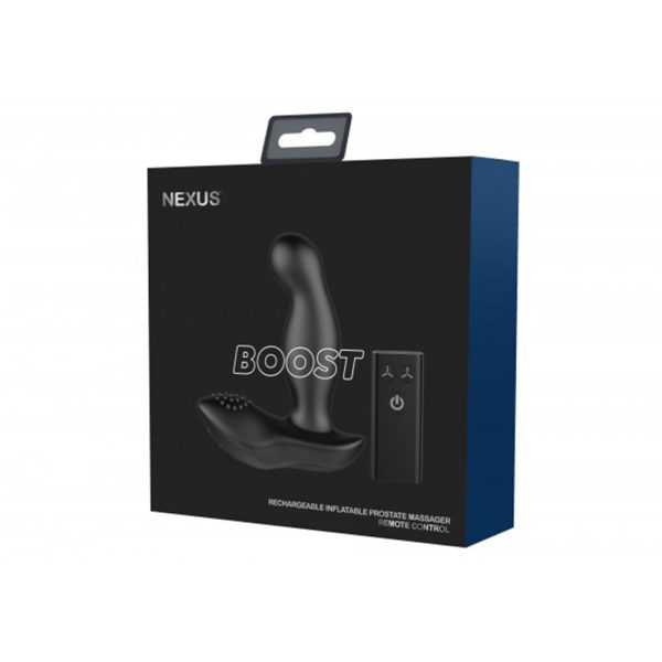 Nexus Boost Rechargeable Inflatable Prostate Massager BondageBox UK