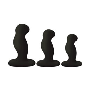 Nexus G Play Trio Vibrating Prostate Massagers Black BondageBox UK