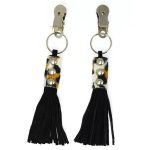 Nipple Clamps With Animal Print BondageBox UK