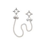 Nipple Grips 4 Point Nipple Press With Bells BondageBox UK