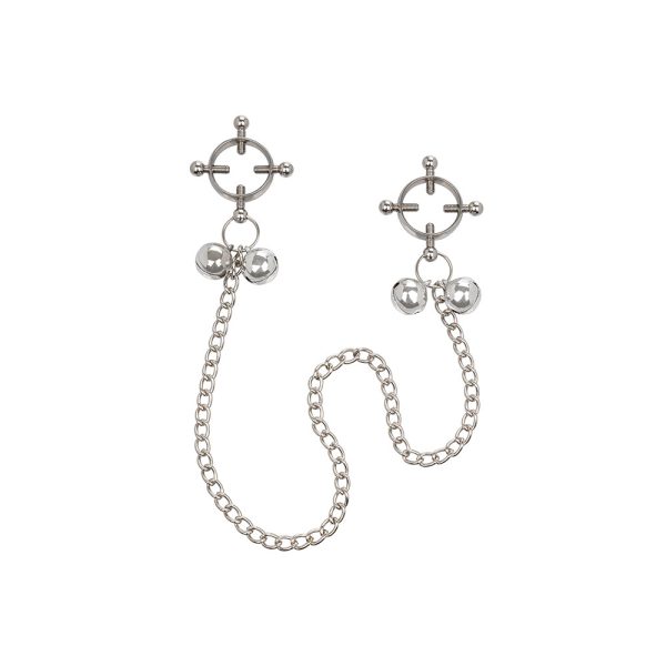 Nipple_Grips_4_Point_Nipple_Press_With_Bells_BondageBox_x2 Nipple Grips 4 Point Nipple Press With Bells BondageBox UK