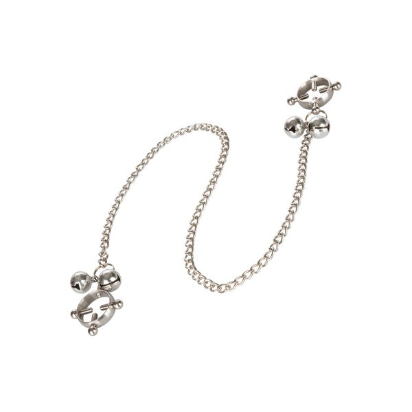 Nipple Grips 4 Point Nipple Press With Bells BondageBox UK