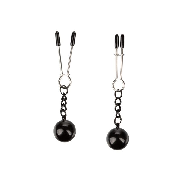 Nipple_Grips_Weighted_Tweezer_Nipple_Clamps_BondageBox_x2 Nipple Grips Weighted Tweezer Nipple Clamps BondageBox UK