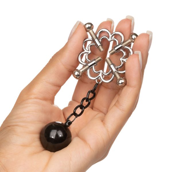 Nipple Grips 4 Point Weighted Nipple Press BondageBox UK