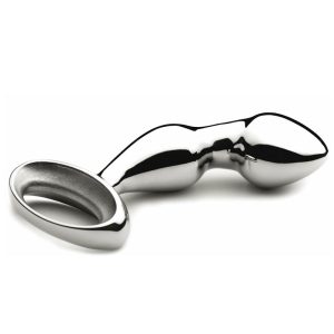 Njoy Pure Fun Plug Stainless Steel P Spot Butt Plug BondageBox UK